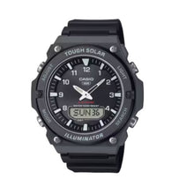 ساعة كاسيو بلاك ديال انالوج ديجتال للرجال - AQ-S820W-1AVDF