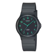 ساعة كاسيو بلاك ديال رايزن باند انالوج للرجال - MQ-24B-8BDF