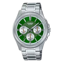 Casio Enticer Analog Green Dial Watch for Men - MTP-1375D-3AVDF