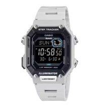ساعة كاسيو وايت ستراب ديجتال للرجال - WS-B1000-8BVDF