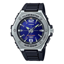 Casio Men's Black Analog Resin Strap Watch - MWA-100H-2AVDF