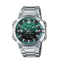 Casio Stainless Steel Band Analog-Digital Watch for Men - AMW-870DA-3AVDF
