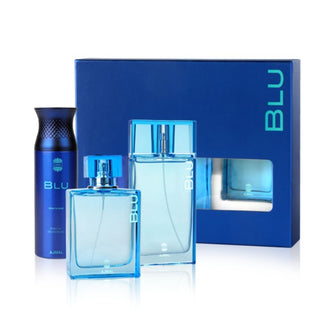 Blu Gift Set By Ajmal Perfumes For Men