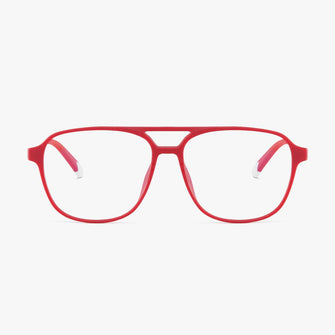 Barner Brad Burgundy Red Color Anti Blue Light Screen Glasses