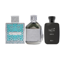 Bundle Offer for Men (Rayhaan Aquatica + Hawas Kobra + Nitro Elixir)