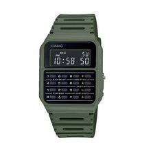 Casio Vintage Data Bank Green Band Digital Watch for Unisex - CA-53WF-3BDF