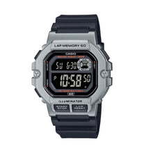 Casio Digital Resin Band Watch for Men, Black - WS-1400H-1BVDF