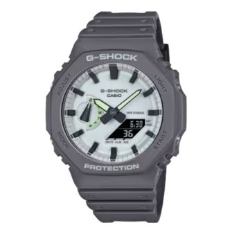 Casio G-Shock Grey Band Analog-Digital Watch for Men - GA-2100HD-8ADR