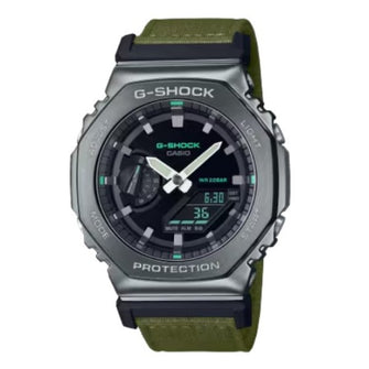 Casio G-Shock Cloth Band Analog-Digital Watch for Men - GM-2100CB-3ADR