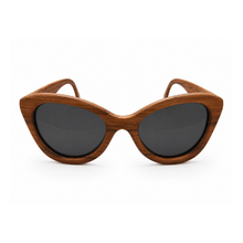 Handcrafted Wooden Falcon Black Lens Color Sunglasses