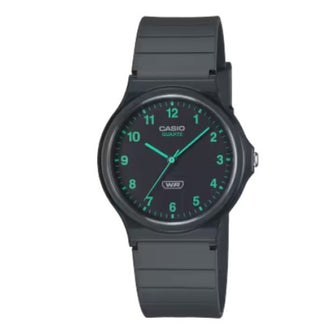 Casio Black Dial Resin Band Analog Watch for Men - MQ-24B-8BDF