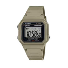 Casio Beige Resin Band Digital Watch for Men - W-217H-5AVDF
