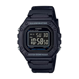 CASIO Illuminator Digital Watch - W-218H-1BVDF