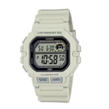 Casio Standard Digital Sports Watch for Men, White - WS-1400H-8AVDF