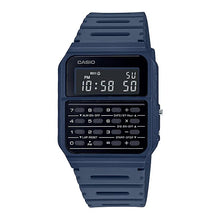 Casio Vintage Data Bank Blue Band Digital Watch for Unisex - CA-53WF-2BDF