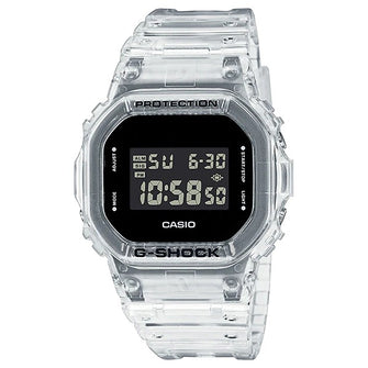 Casio G-Shock Digital Men's Full Transparent Strap - DW-5600SKE-7DR