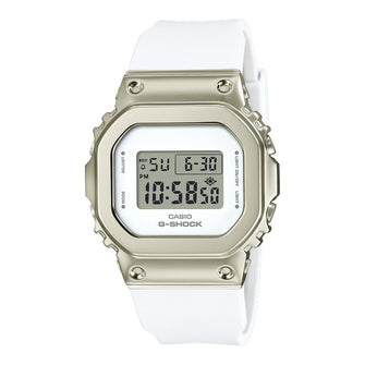 Casio G-Shock White Dial Digital Watch for Women - GM-S5600G-7DR