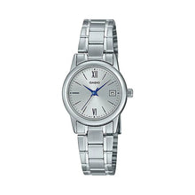 CasioÂ Analog Silver Stainless Steel Strap Watch For Women - LTP-V002D-7B3UDF